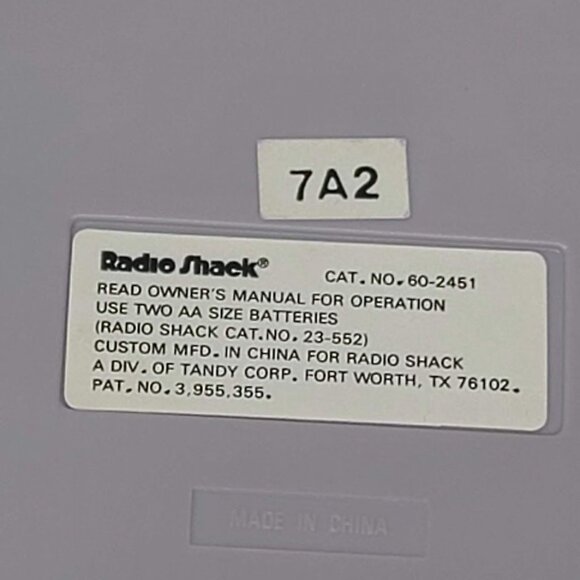 Radio Shack Challenger Master Handheld Electronic Game 3 in one With Box Works - Picture 11 of 12